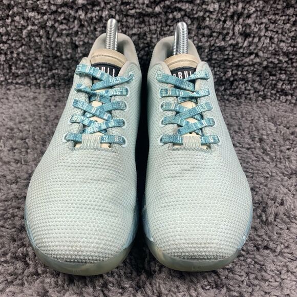 NOBULL SuperFabric Crossfit Trainer Shoes Sneakers Light Blue Women's US 8.5 - Picture 6 of 8